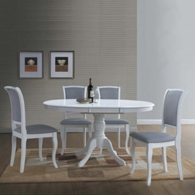 Olivia Bővíthető Étkezőasztal 106-141cm Fehér