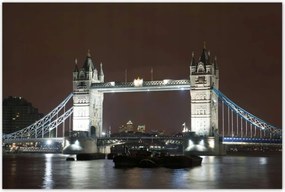 Poszterek 120x80 Megvilágított toronyhíd