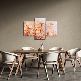 Kép - Festett virágok (90x60 cm)
