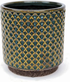 Kerámia kaspó C30-84, átmérő 13,5 x 13,5 cm