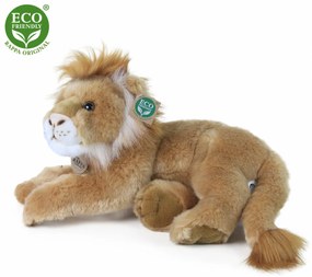 Plüss oroszlán fekvő 40 cm ECO-FRIENDLY