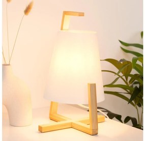 Atmosphera - Asztali lámpa GONG 1xE14/40W/230V bambusz