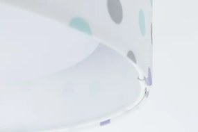 GALAXY KIDS LED/24W/230V színes pöttyös dimmelhető lámpa + távirányító