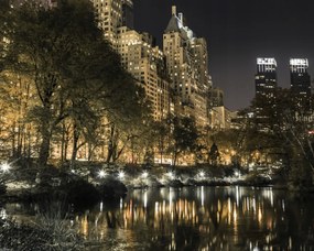 Poszter 50x40cm Esti kilátás a New York-i Central Parkra 5, Assaf Frank