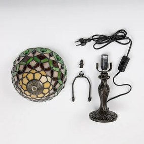 Brilagi - Tiffany vitrázs asztali lámpa MARGARET 1xE14/40W/230V