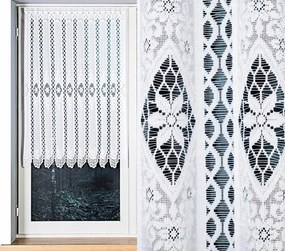 Jacquard függöny vitrázs függönyök, 107806 minta, méret 150x100m (kész)