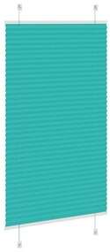pliszírozott redőny Benzinzöld 75x150 cm szövetszélesség