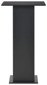 280206 Bar Table Black 60x60x110 cm