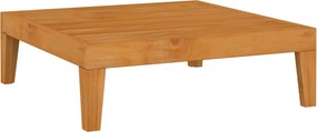 vidaXL tömör akácfa kerti asztal 68,5 x 68,5 x 24 cm