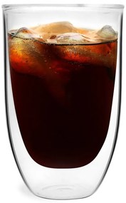Natalie 6 db duplafalú pohár, 350 ml - Vialli Design