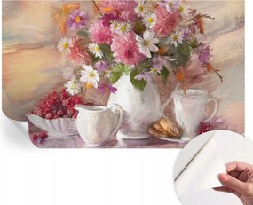 Fotótapéta Dekoratív Fali Tapéta Képek Mezei virágok 416x254