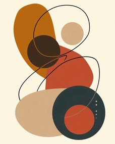 Poszter 40x50cm Harmónia geometria