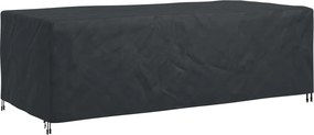 vidaXL Bútor takaró Egyszínű Fekete 300 x 110 x 70 cm 210D