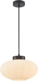 ITALUX PND-52376-1-BK GROSTE Egyágú Függesztett Lámpa Fém E27 IP20
