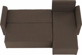 Univerzális ülőgarnitúra, barna, PLAY
