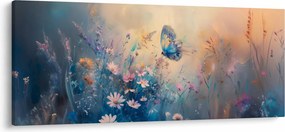 Kép - Rét pillangóval (120x50 cm)