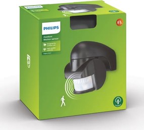 Philips 1747630PN kültéri mozgásérzékelő VIRGINIA IP44 fekete