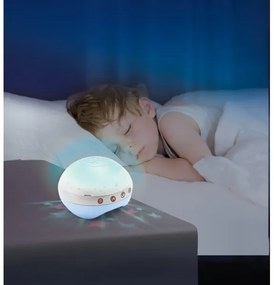 Infantino 3v1 zenélő kiságyforgó, 3xAAA, kék színű