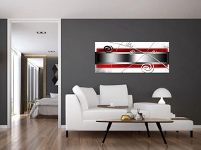 Absztrakt kép (120x50 cm)