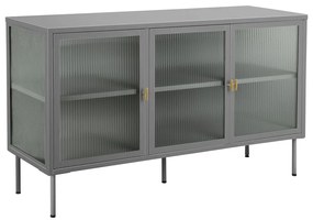 Szürke fém tálalószekrény 130x75 cm Rosalie – Støraa