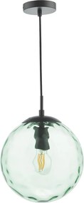 Dar Lighting modern függeszték ripple matt fekete zöld darsp72-rip8824