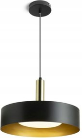 Függeszték Rendl Giulia 40 fekete/aranybarna sárgaréz E27 40W