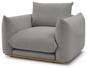 Szürke fotel Ernest – Bobochic Paris