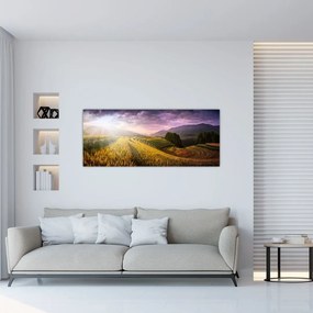 Tájkép (120x50 cm)