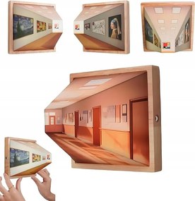 3D szabad szemmel vizuális éjjeli lámpa asztali dekoráció folyosó dekoráció