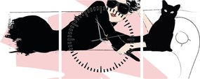 Kép - Fashion lady (órával) (90x30 cm)