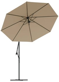 tópszínű konzolos napernyő csereponyva 300 cm