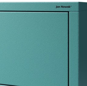 Komód CARLA , 800 x 1015 x 400 mm, Modern: tengerszínű