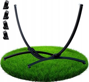 Függőágy Állvány Fém Kerti Függőágy Állvány Erős Stabil 200 Kg