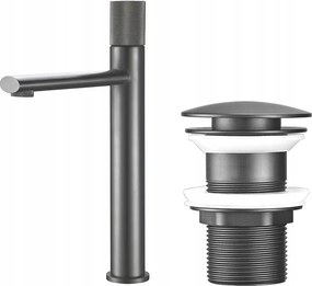 Mosdó csaptelep Gun Grey Premium Gun Metal Csaptelep