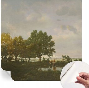 Öntapadós fali fotótapéta Hálószobába Erdei tájkép 250x250 cm