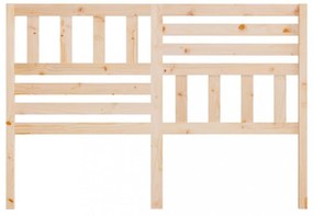 tömör fenyőfa ágyfejtámla 146 x 4 x 100 cm