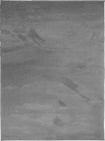 vidaXL OVIEDO antracitszürke rövid szálú szőnyeg 240 x 340 cm