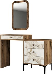 Lizbon 545 - Walnut, White