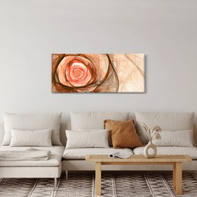 Kép - művészi rózsa (120x50 cm)