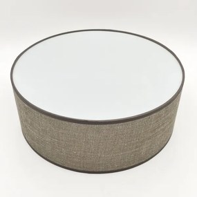 SIRJA mennyezeti lámpatest 1xE27/15W/230V, Ø 35 cm, barna