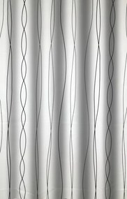 Zuhanyfüggöny - LINES - Impregnált textil - 180 x 200 cm