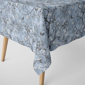 Abrosz Cseresznyeágak Kék Alapon 140x200