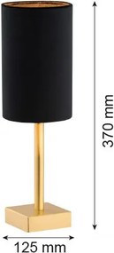 Argon ABRUZZO 8031 Asztali lámpa 1x7W/E14 IP20