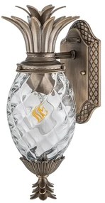 Hinkley HK-PLANTATION-S-BU - Kültéri lámpa PLANTATION 1xE27/40W/230V IP44 bronz