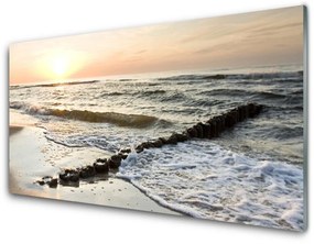 Akril üveg kép tenger, táj 100x50 cm