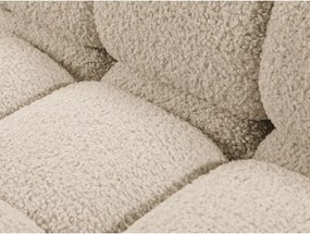 Bézs buklé kanapé modul (jobb oldali) Bellis – Micadoni Home