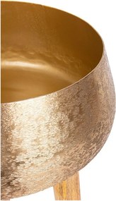 Fém kézzel készített kaspó szett 3 db-os ø 37,5 cm Varanasi – Bizzotto