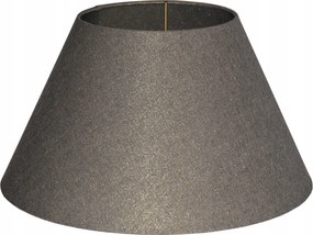 Elegáns Lámpaernyő E27 Tekercses Szélű lámpabúra kúp 25 cm Régi arany Prato