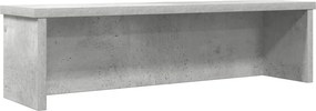 vidaXL konyhai állvány rakodható beton szürke 50x15x16 cm műfa