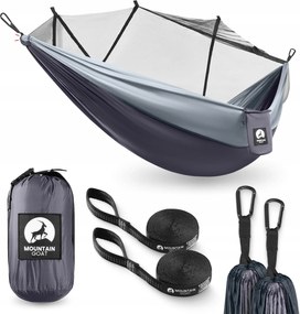 Függőágy Turista Egyszemélyes Trekking Kerti Erős Szúnyogháló